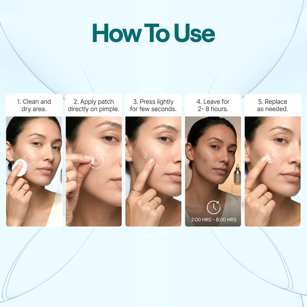 ELLE Magnesium Soft Acne Patch | Spot Treatment | Magnesium - The Magic Mineral |Hydrocolloid |Madecassic Acid | Tee Tree Oil Pimple Patches | Post-Breakout Acne Care | 11mm & 10mm Sizes | 45 Patches