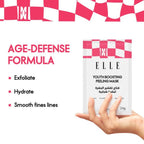 ELLE Youth Boosting Peeling Mask — Application