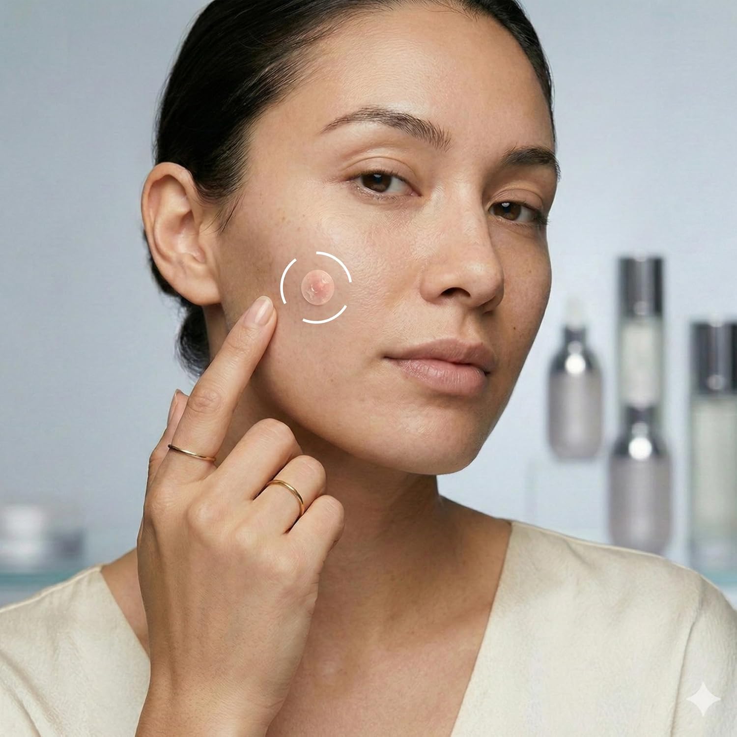 ELLE Magnesium Soft Acne Patch | Spot Treatment | Magnesium - The Magic Mineral |Hydrocolloid |Madecassic Acid | Tee Tree Oil Pimple Patches | Post-Breakout Acne Care | 11mm & 10mm Sizes | 45 Patches