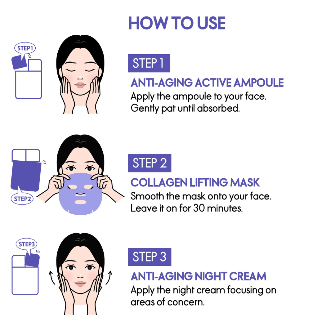 ELLE Anti-Aging Collagen Lifting Mask