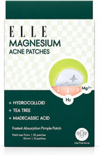 ELLE Magnesium Soft Acne Patch | Spot Treatment | Magnesium - The Magic Mineral |Hydrocolloid |Madecassic Acid | Tee Tree Oil Pimple Patches | Post-Breakout Acne Care | 11mm & 10mm Sizes | 45 Patches