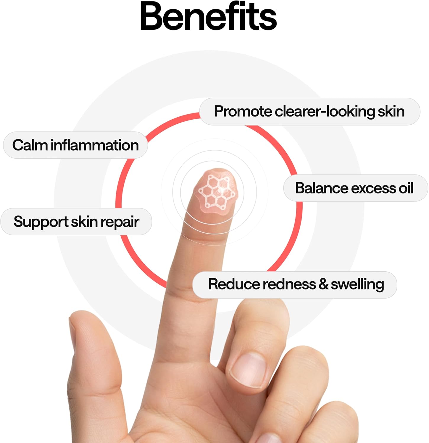 ELLE Magnesium Acne Patch |Micro-Dart | Magnesium - The Magic Mineral | Deep Penetrating Hydrocolloid Pimple Patch | Early Stage & Pus Pimples | Tea Tree & Madecassic Acid | 10 Patches