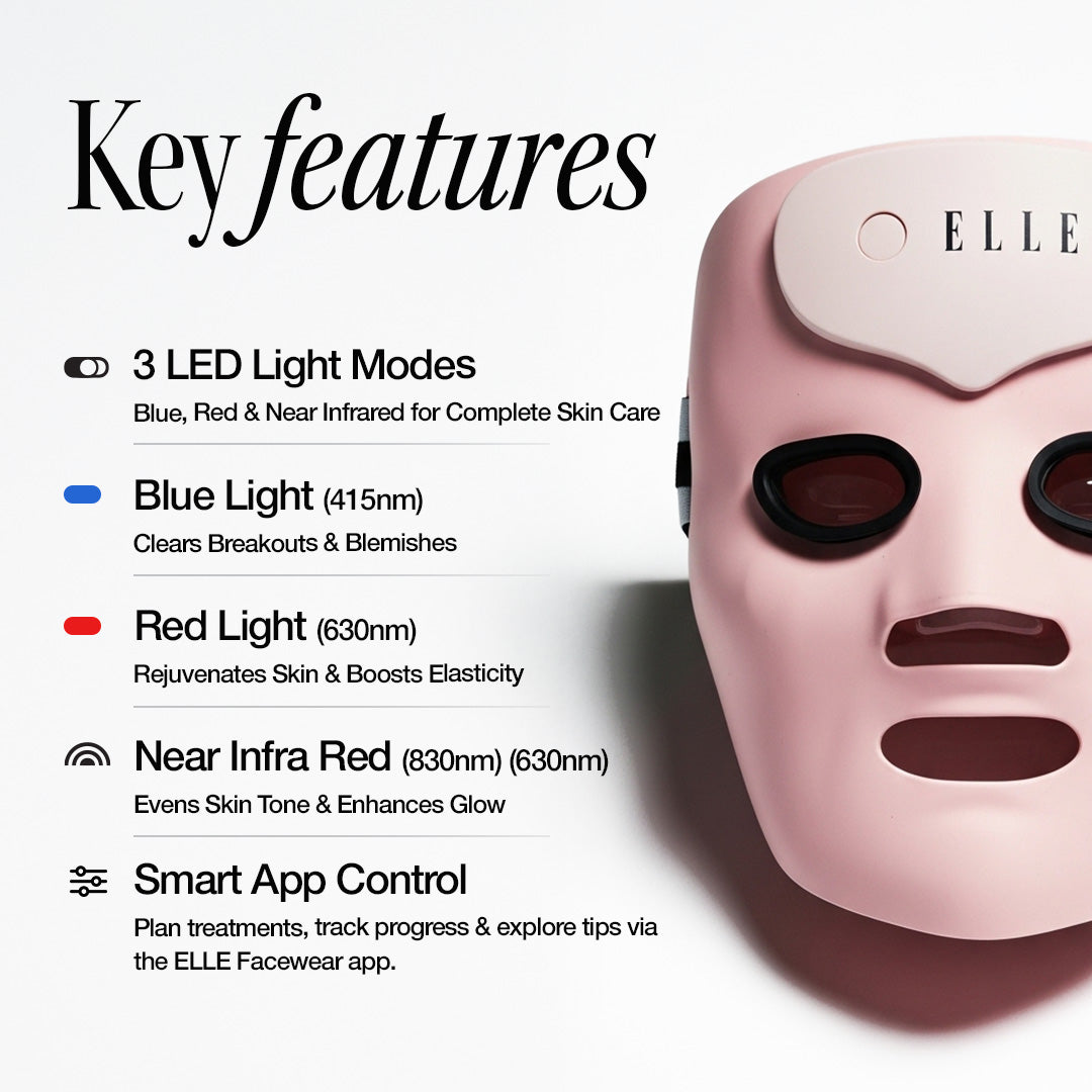 ELLE LED Mask — Radiance Boost Pro Facewear