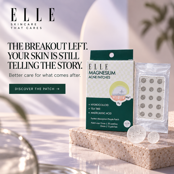 GREEN — ELLE MAGNESIUM ACNE PATCHES